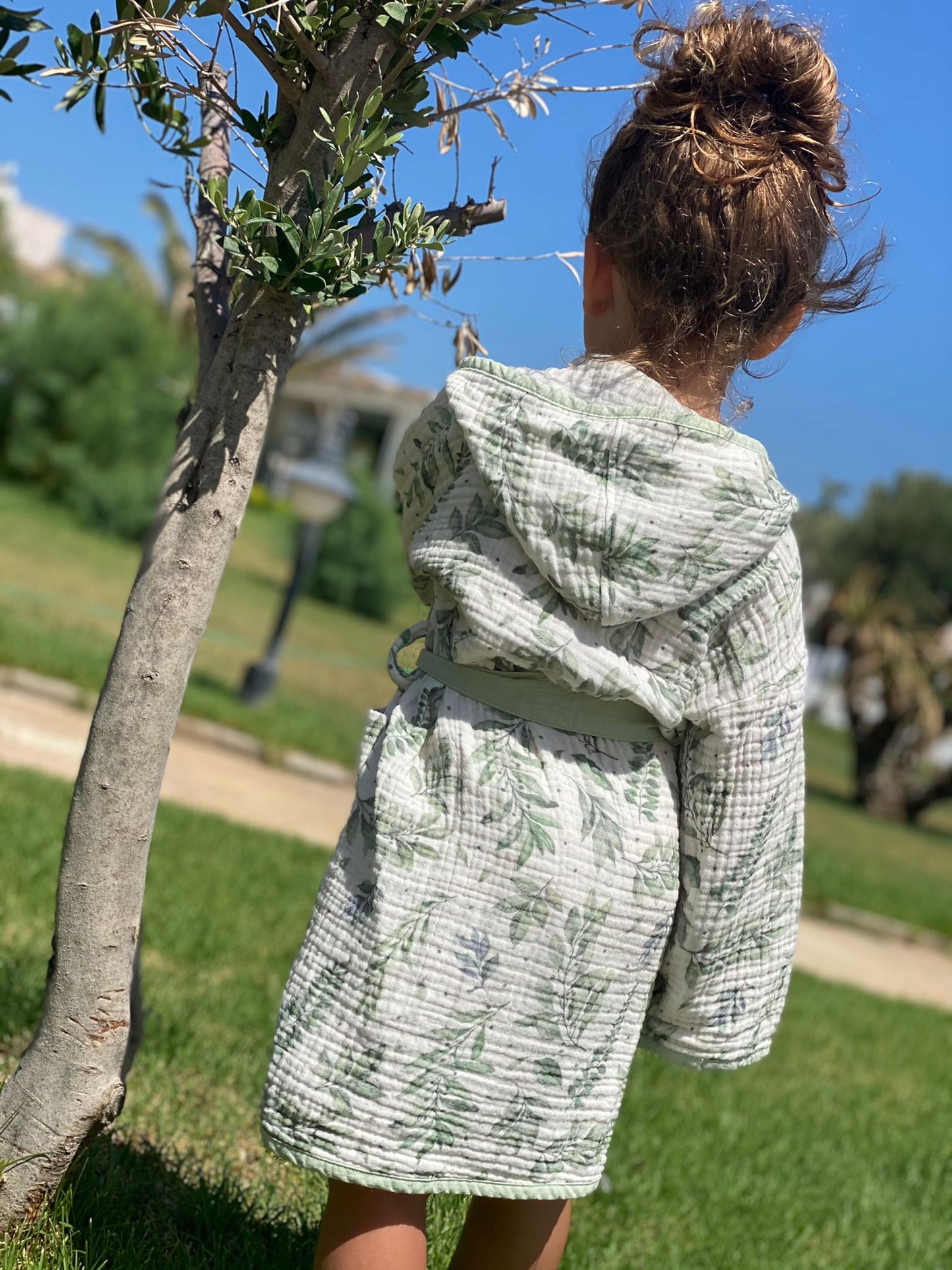 Organic Muslin Bathrobe - Mythology