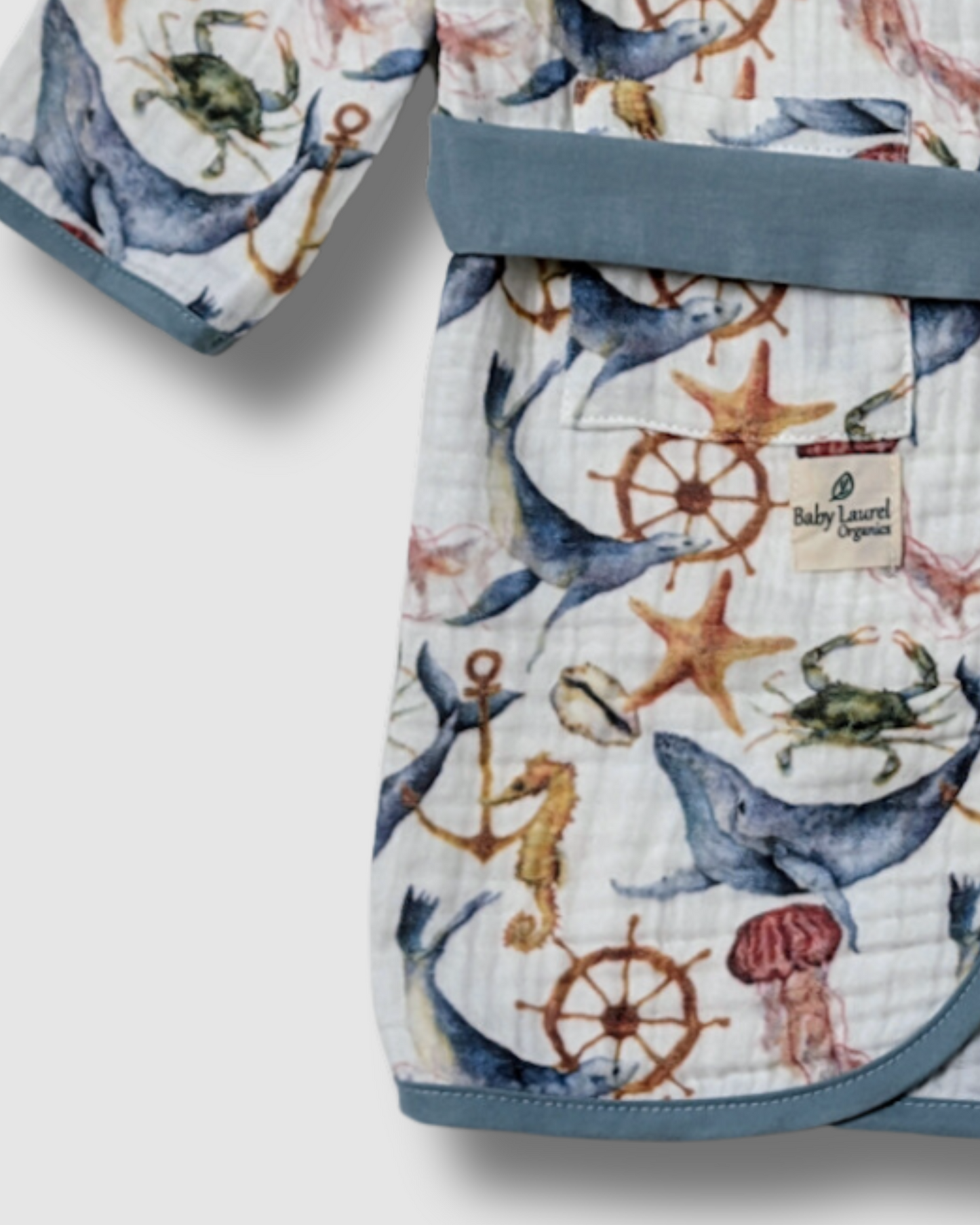 Organic Muslin Bathrobe - Deep Dive