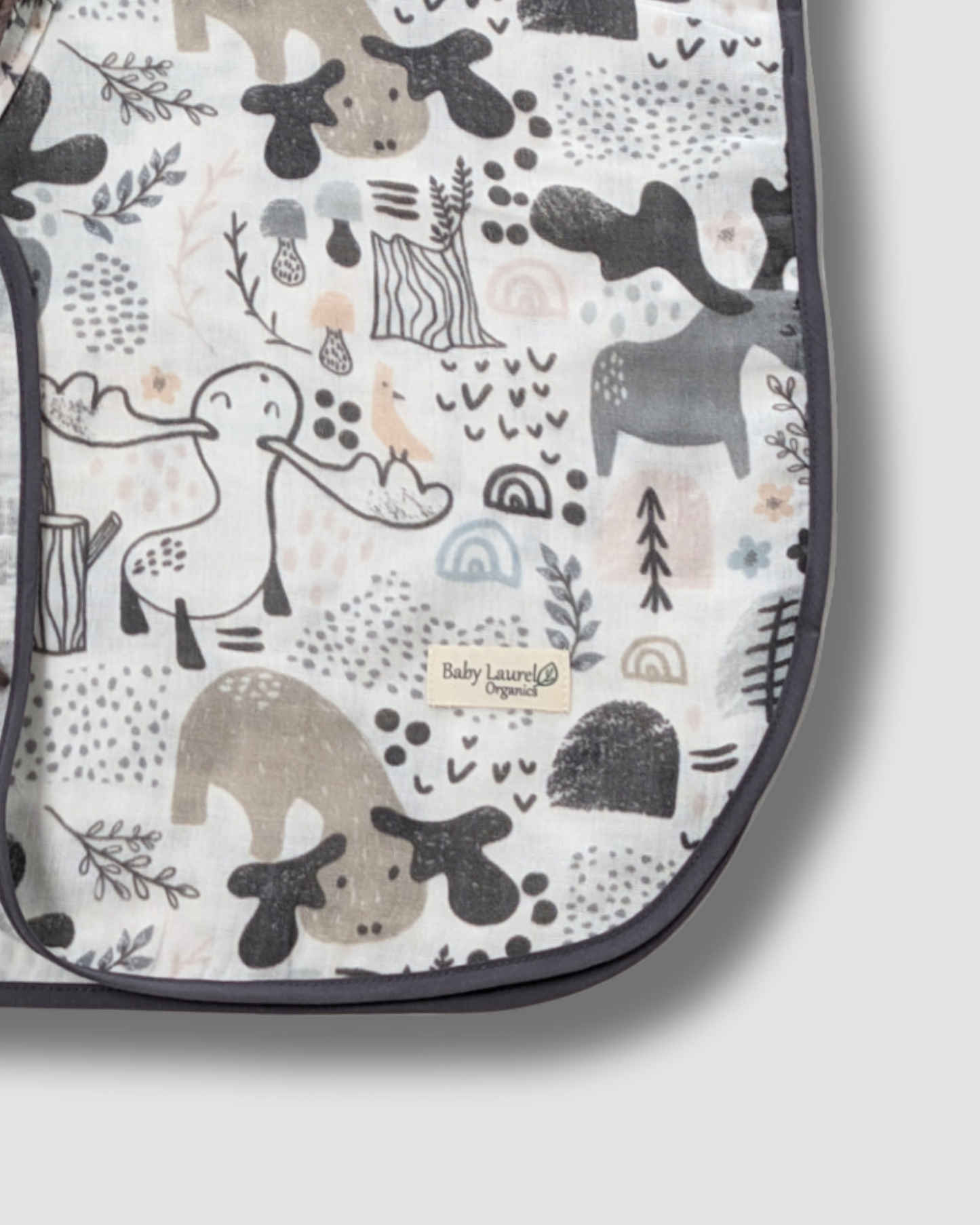 Organic Muslin Poncho - Smart Deer